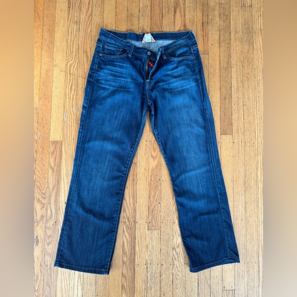 Lucky Brand Denim - Lucky Brand Women’s Dark Blue Straight Jeans size 14